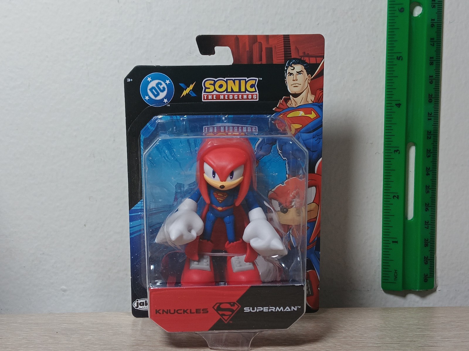 2.5″ KNUCKLES SUPERMAN + SILVER GREEN LANTERN Sonic the Hedgehog DC Comics Jakks