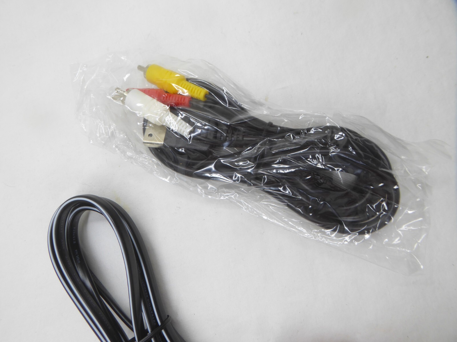 Sega Dreamcast Av Audio Composite RCA cable and power cord 6′ NEW U.S. seller