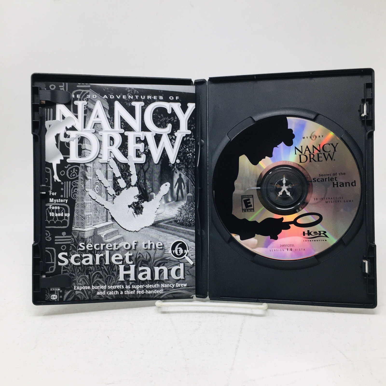 Nancy Drew 6 Secrets Of The Scarlet Hand Windows PC CD-ROM Detective Video Game