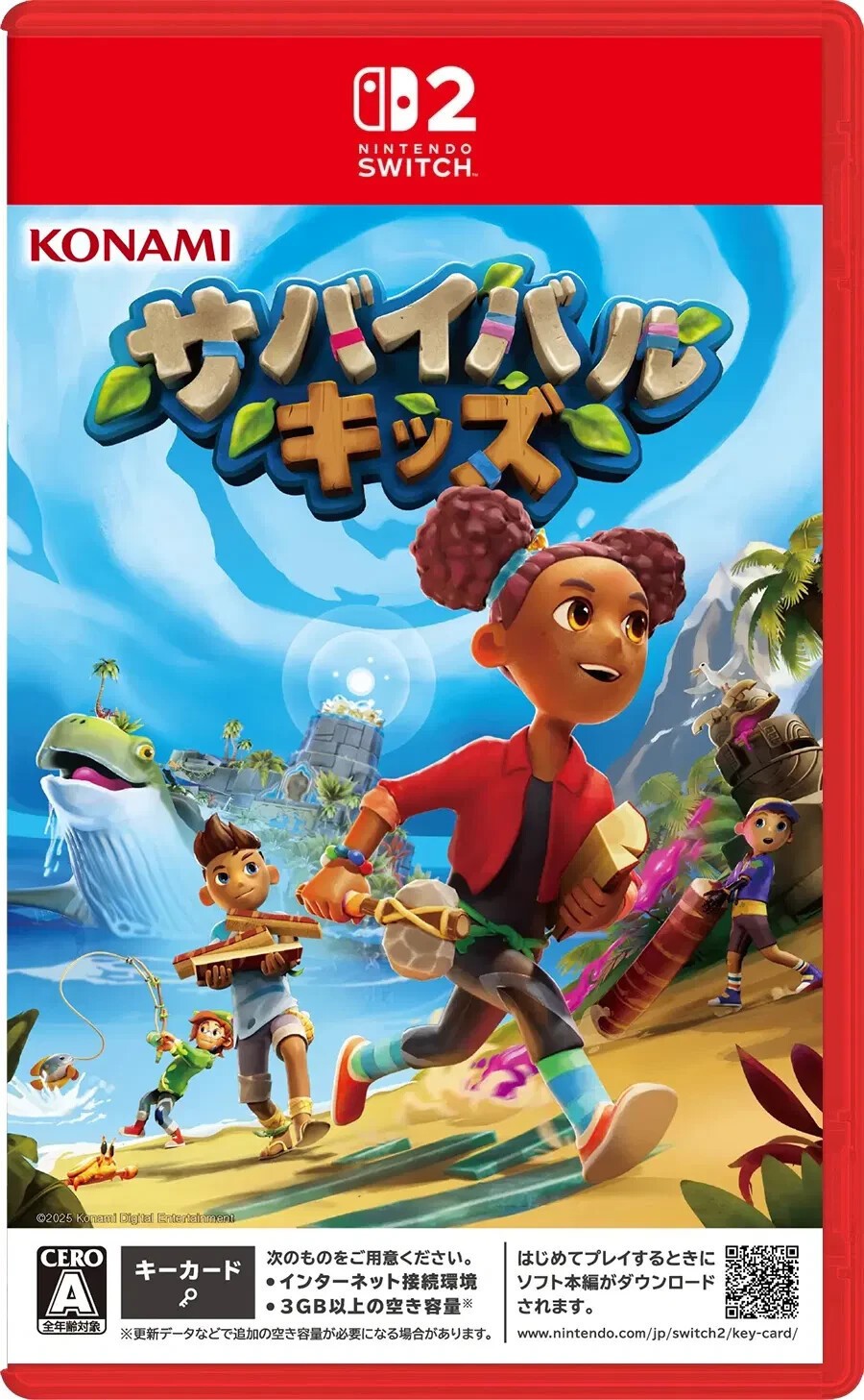 Survival Kids (Multi-Language) Switch 2 Brand New Sealed Game (2025 Survival)