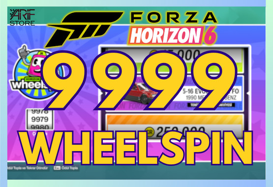 9999 SUPER WHEELSPIN FORZA HORIZON 6
