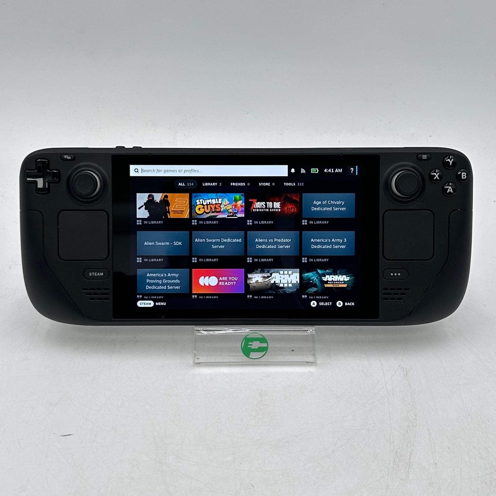 Valve Steam Deck 7″ AMD 7nm Ryzen APU 16GB RAM 256GB Black 1010