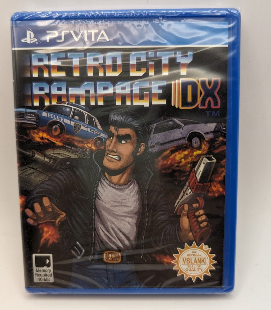 [FACATORY SEALED] Retro City Rampage DX (Sony PlayStation Vita, 2015) Brand New