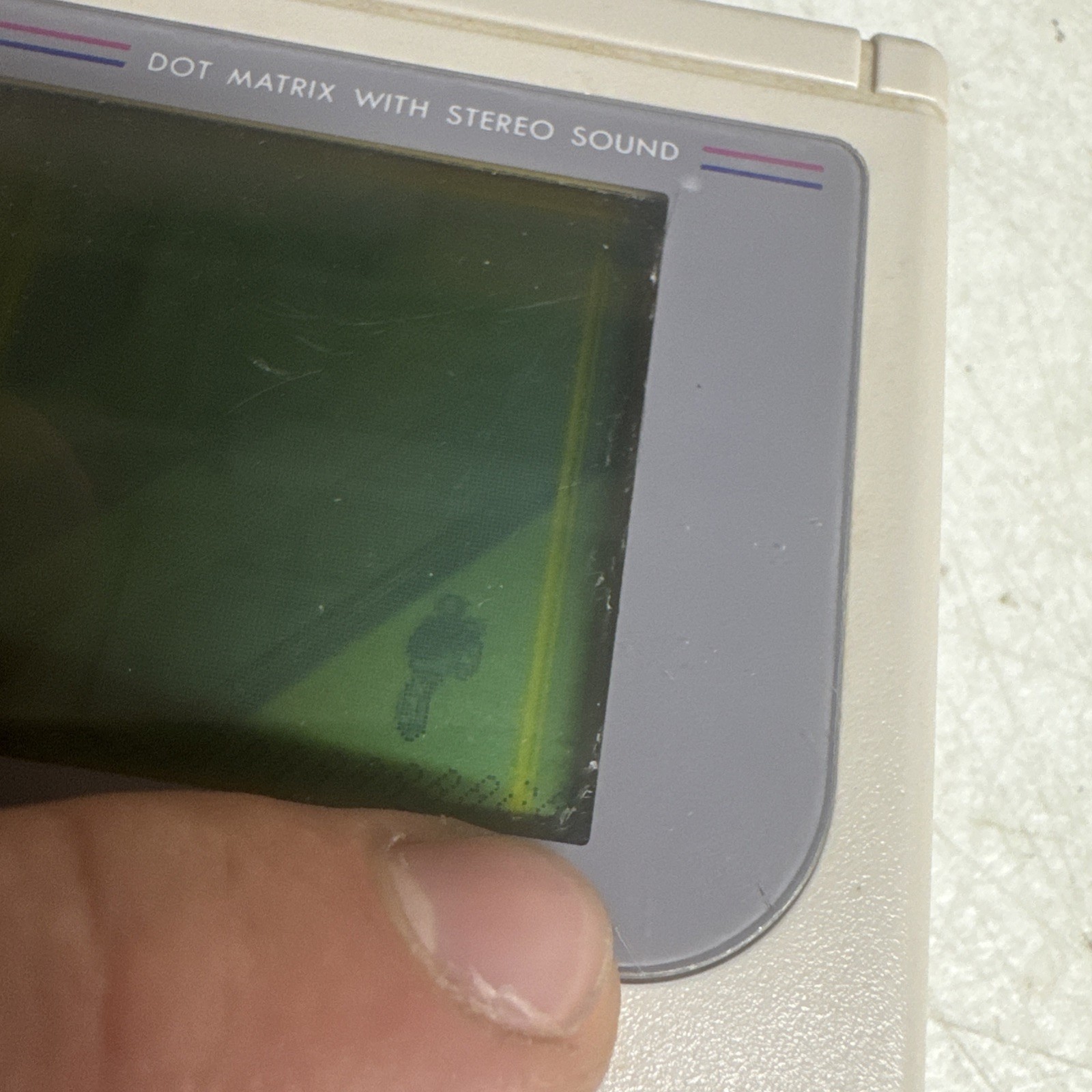 Nintendo Game Boy DMG-01 Original Gray Handheld 1989 Working + Tetris, paperboy