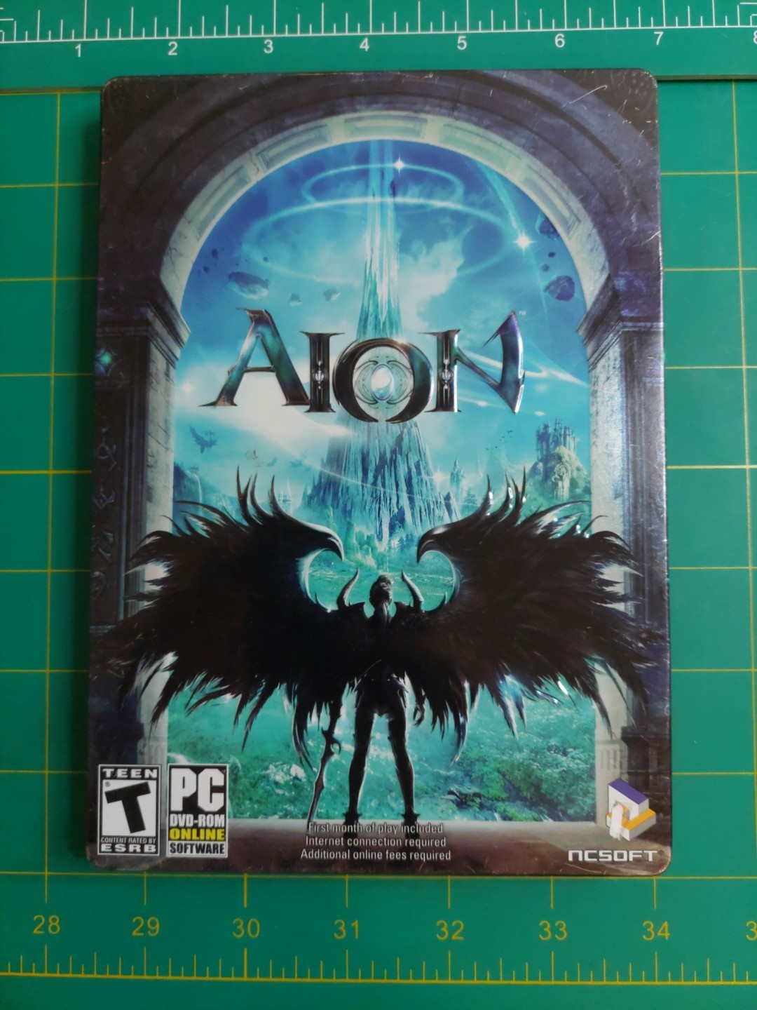 Aion PC- DVD Rom Game Metal Case Version Steel Book Edition (2009) Complete