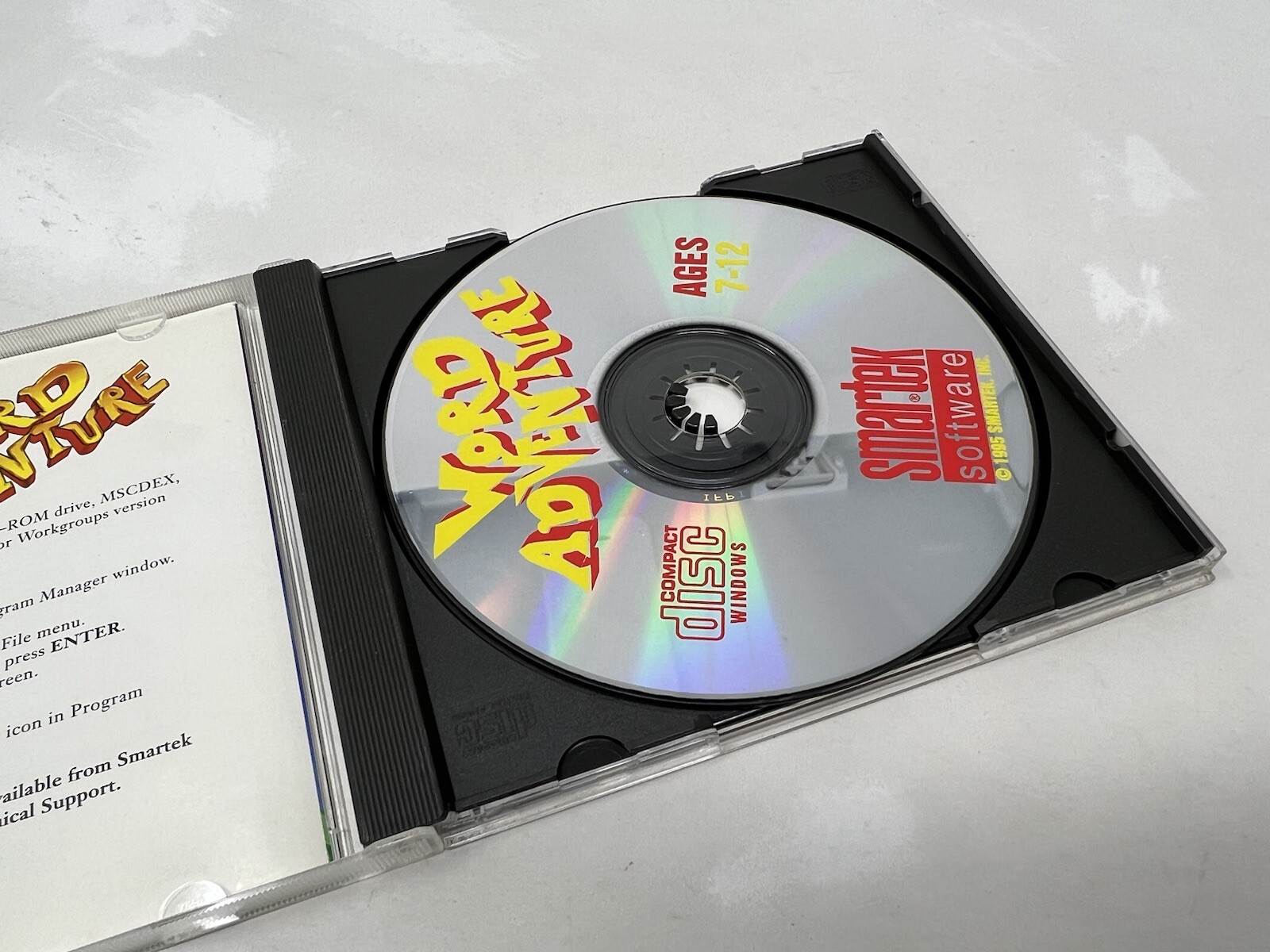 Word Adventure Vol. A, Dano’s Big Adventure Win 3.1 PC CD-ROM (1995, Smartek)