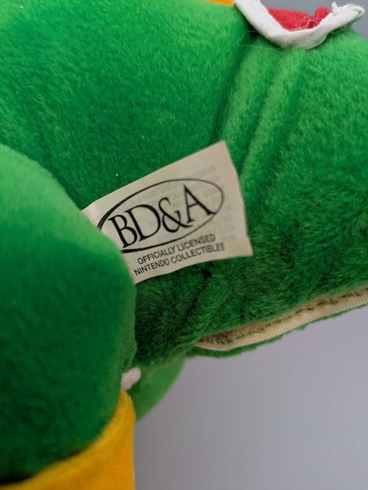 Yoshi BD&A Talking Plush Nintendo 64 Collectible 1998 Sound Working