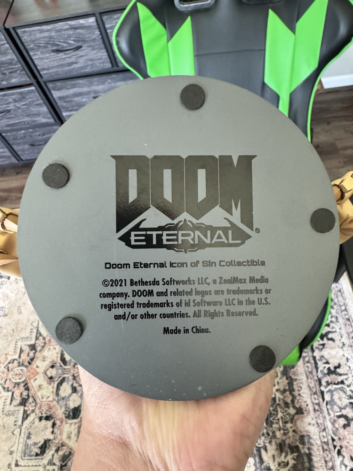 Doom Eternal Icon Of Sin Figure Bethesda Id Software