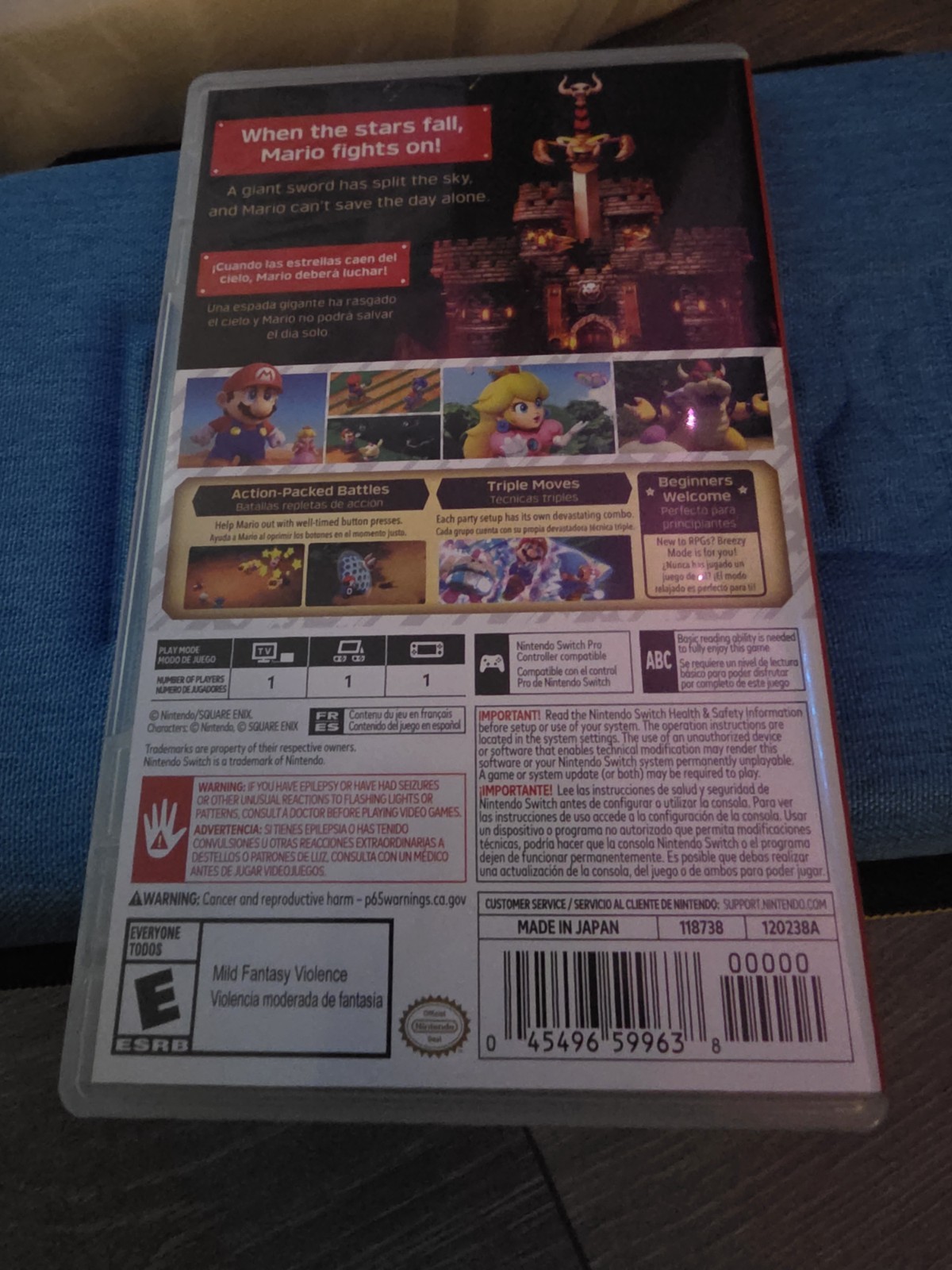 Super Mario Bros RPG – Nintendo Switch