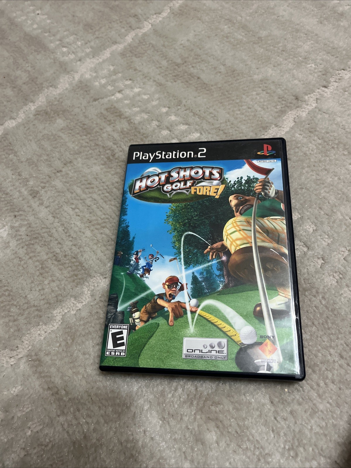 Hot Shots Golf Fore! Sony PlayStation 2 PS2 Video Game 2003