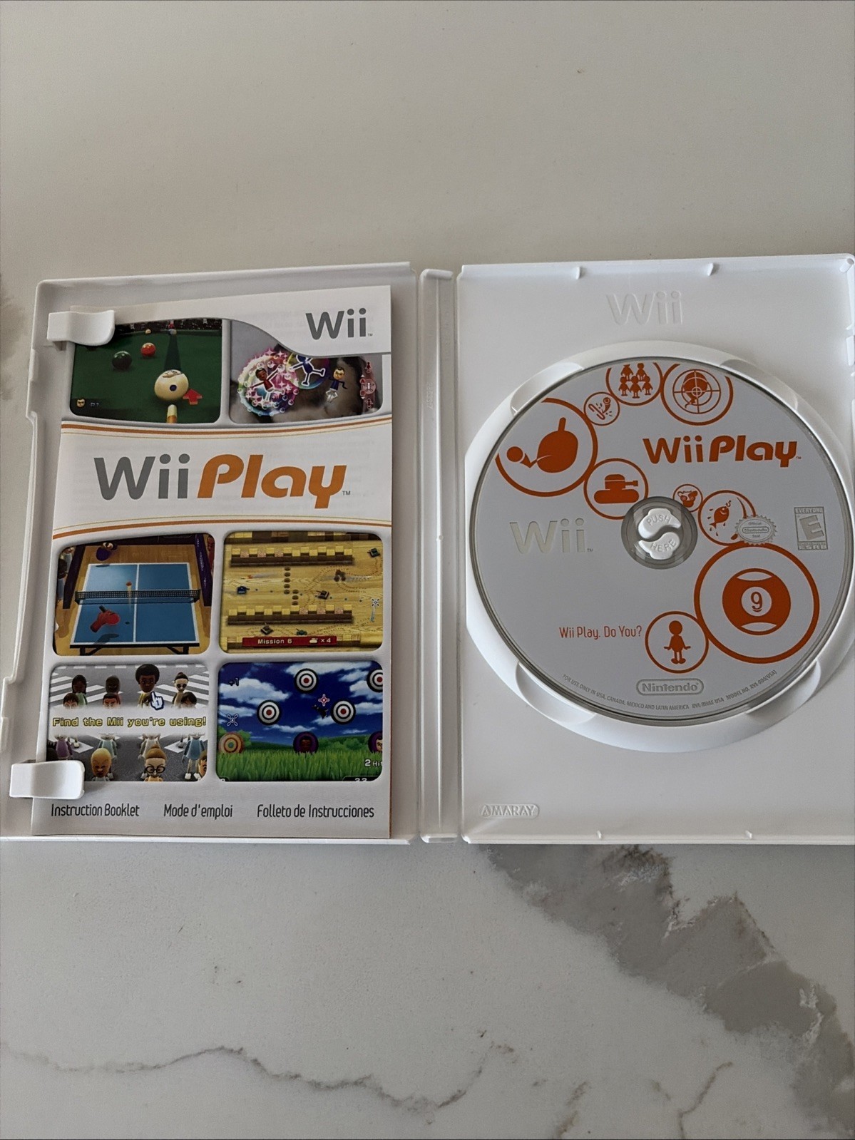 Wii Play (Nintendo Wii, 2007) COMPLETE, TESTED & WORKING PERFECTLY!!!