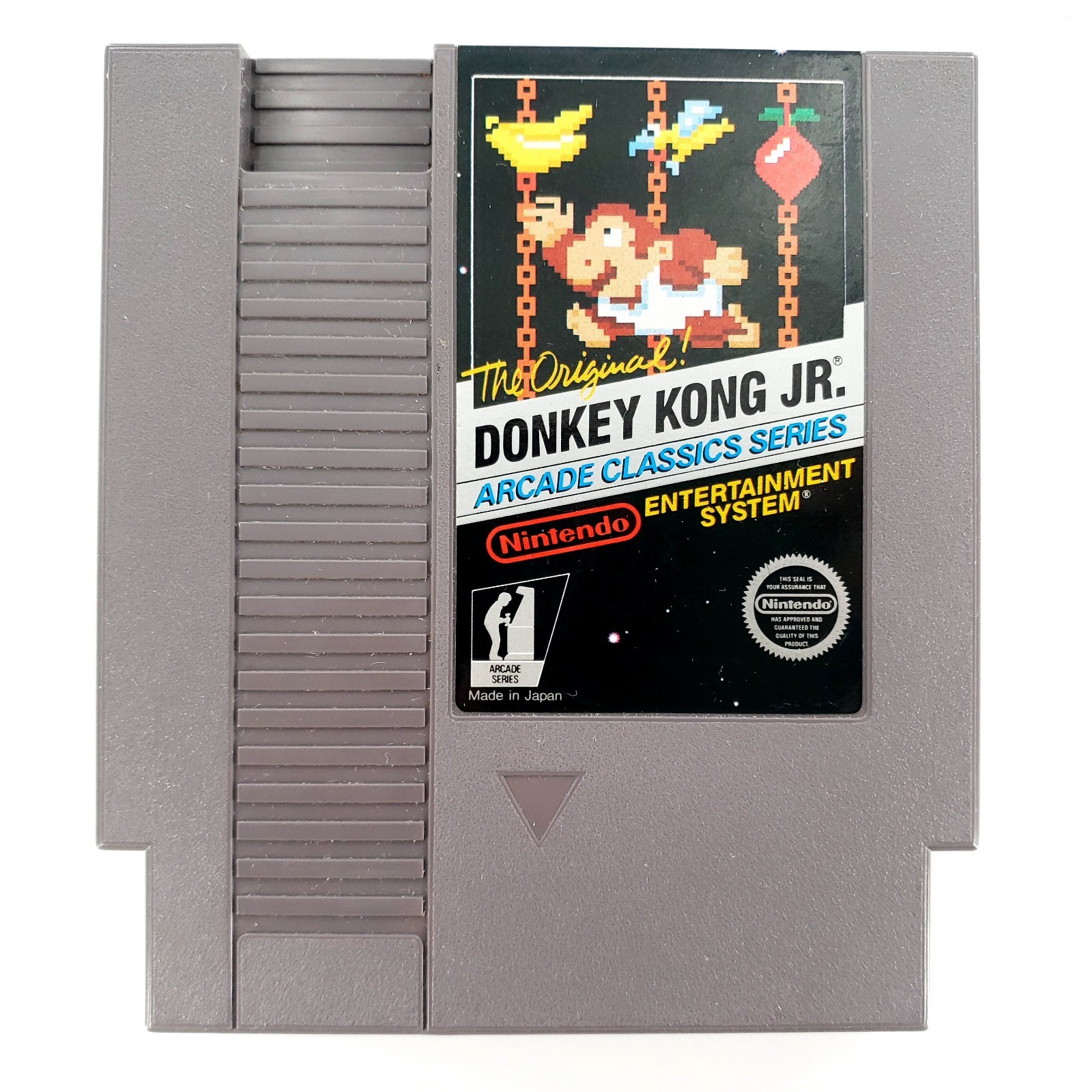 Donkey Kong Jr. (Nintendo Entertainment System, 1986) Authentic Cart Only Tested