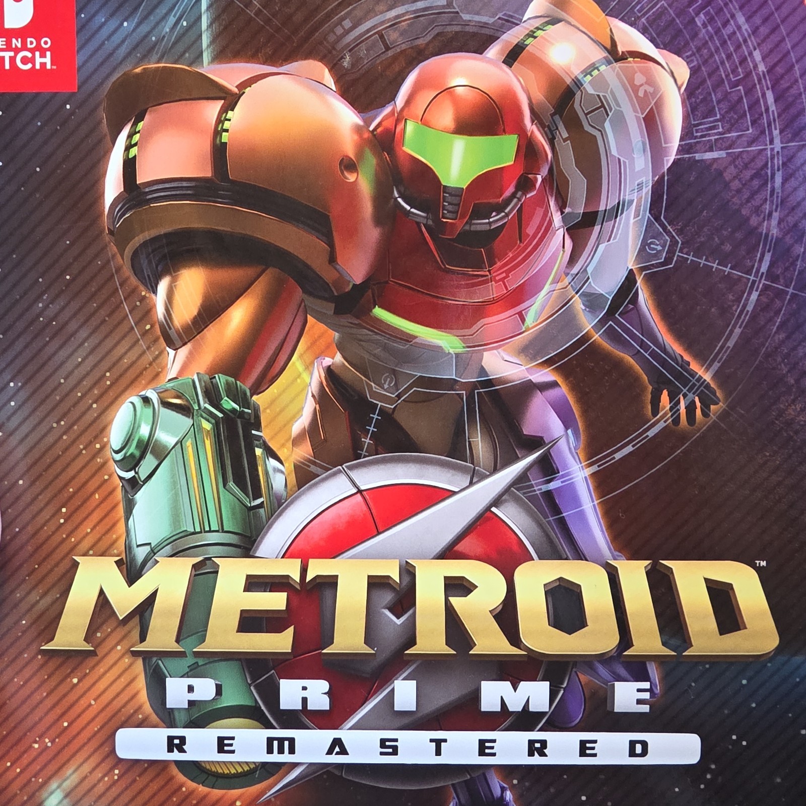 Metroid Prime Remastered Original 2023 Store Counter Top Promo Standee w item