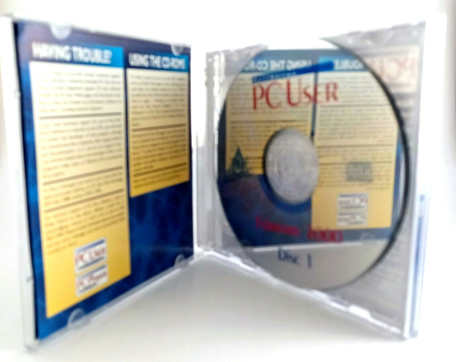 PC User FEB 2000 Games & Productivity 2CDs Demo CDROM Disc 2000 PC Platform
