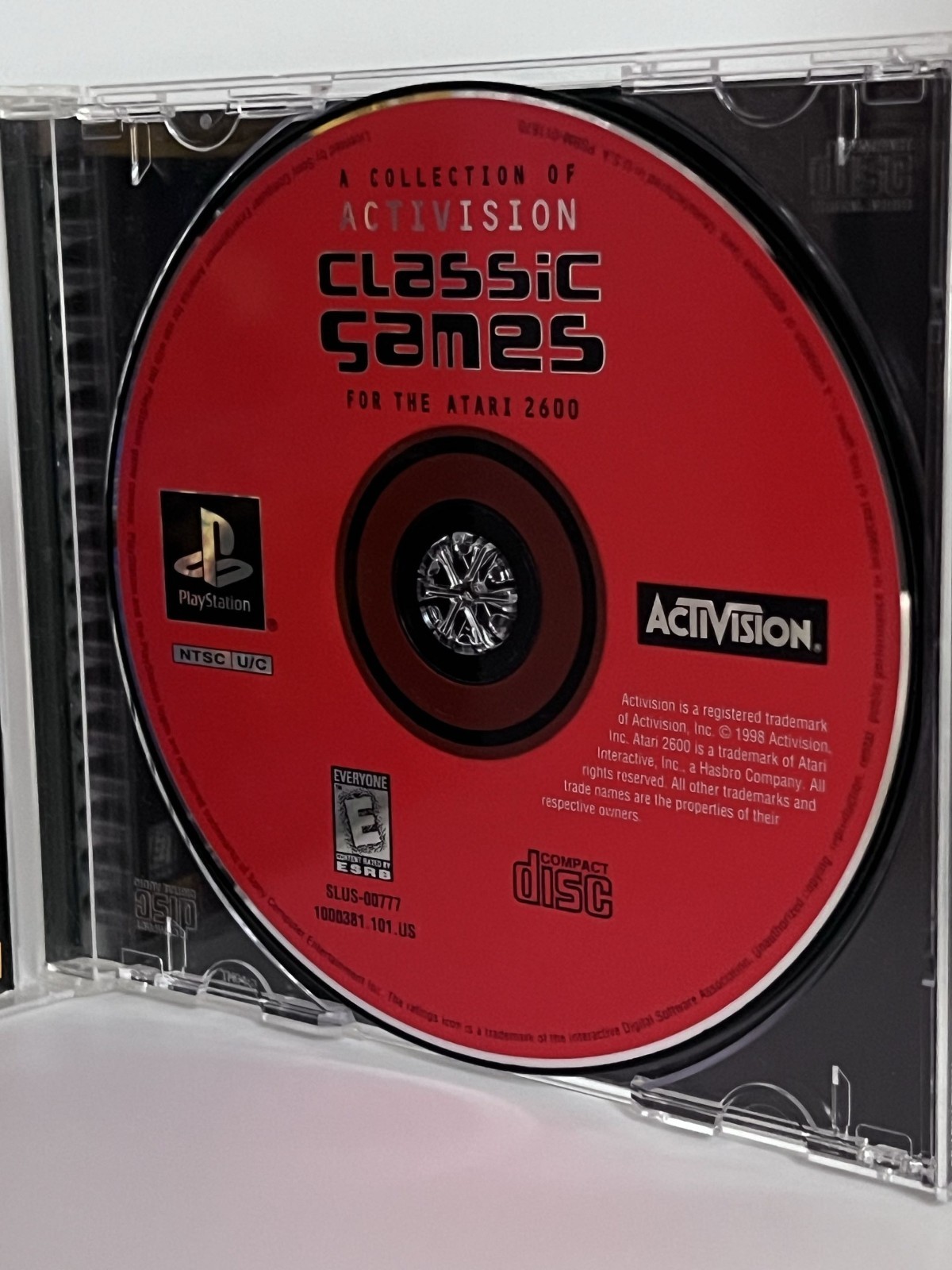 Activision Classics (Sony PlayStation 1, 1998) *CIB w/ Reg Card Tested & Working