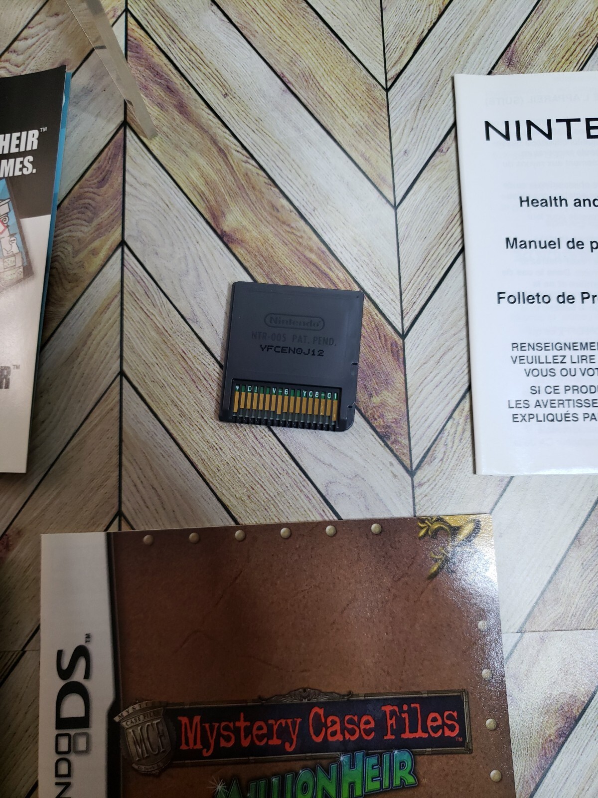 Mystery Case Files: MillionHeir (Nintendo DS) 3DS 2DS DSi XL