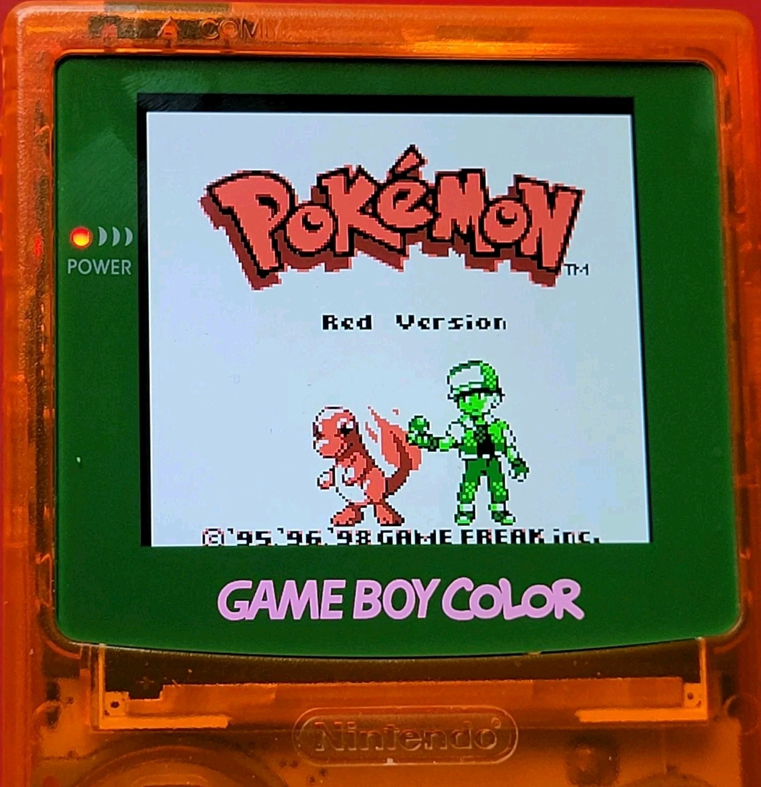 Game Boy Pokemon Blue Red Nintendo GB Original Lot 2 Games Authentic Saves