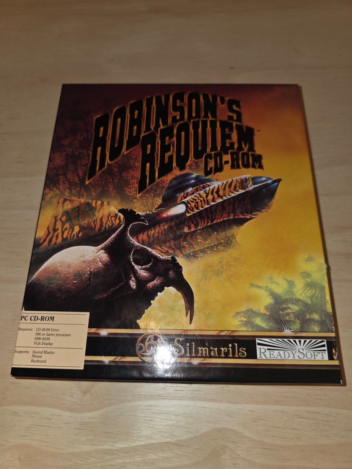 Robinson’s Requiem 1994 IBM PC Game by Silmarils on CD-ROM – CIB!