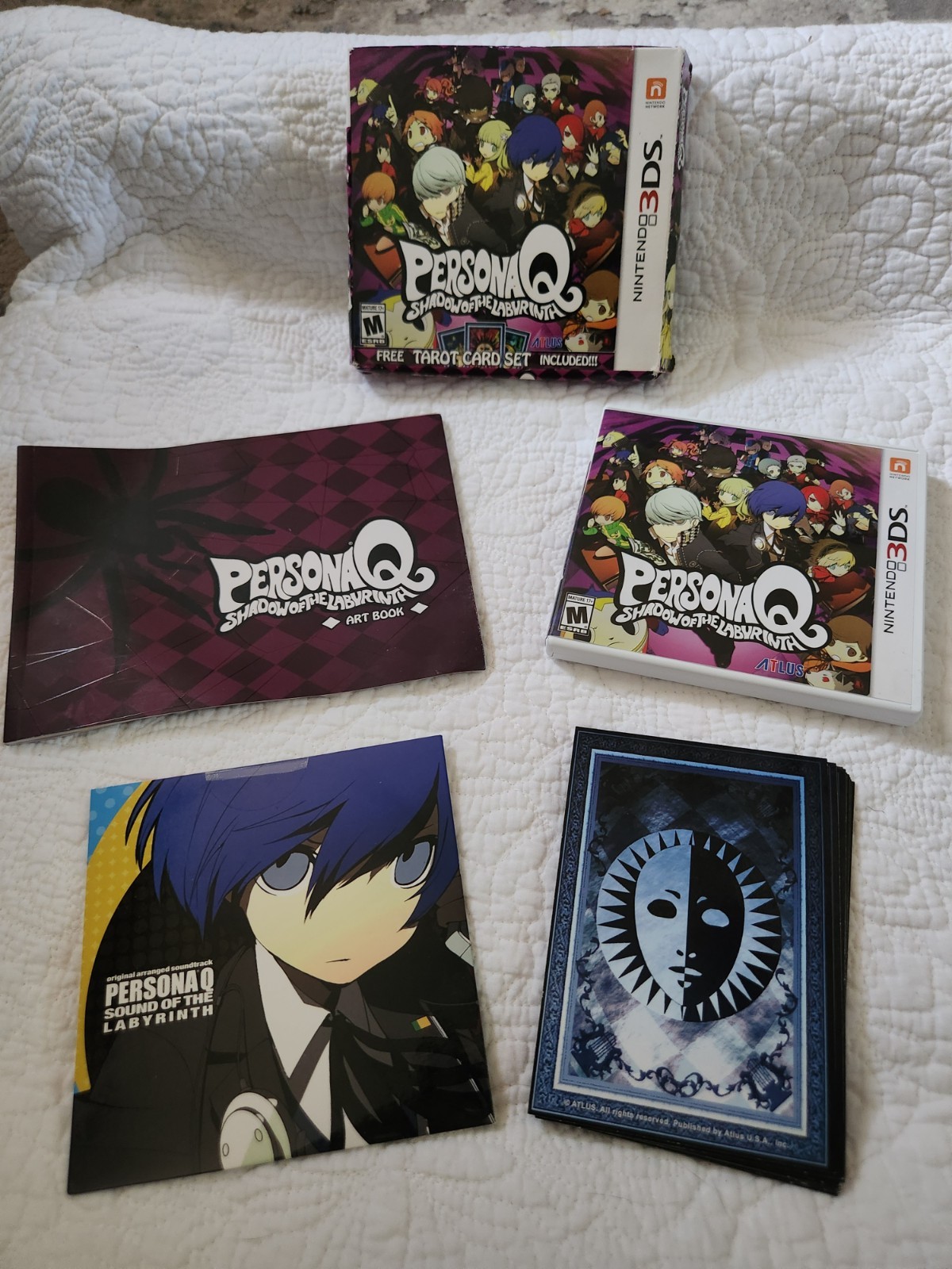 Persona Q: Shadow of the Labyrinth Collector’s Edition (Art Book + Sound Track)