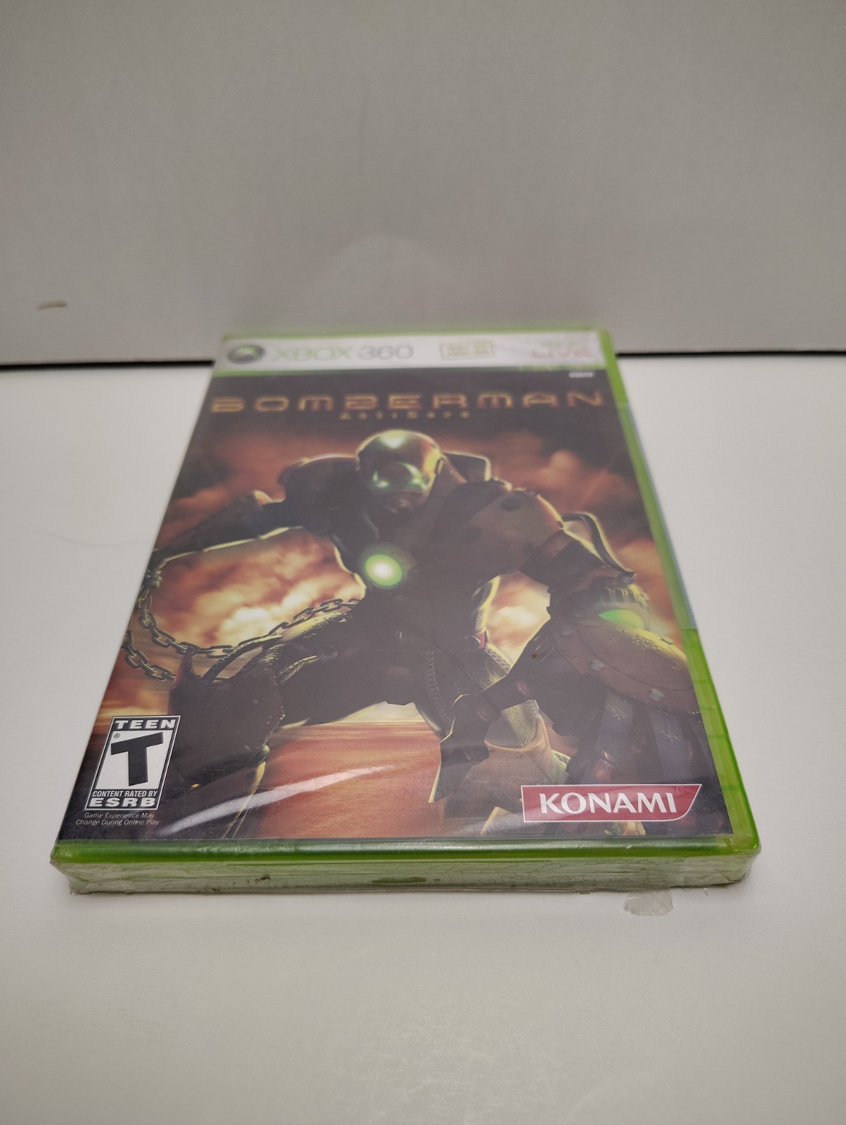 Bomberman: Act Zero (Microsoft Xbox 360, 2006) Factory Sealed Small Plastic Tear