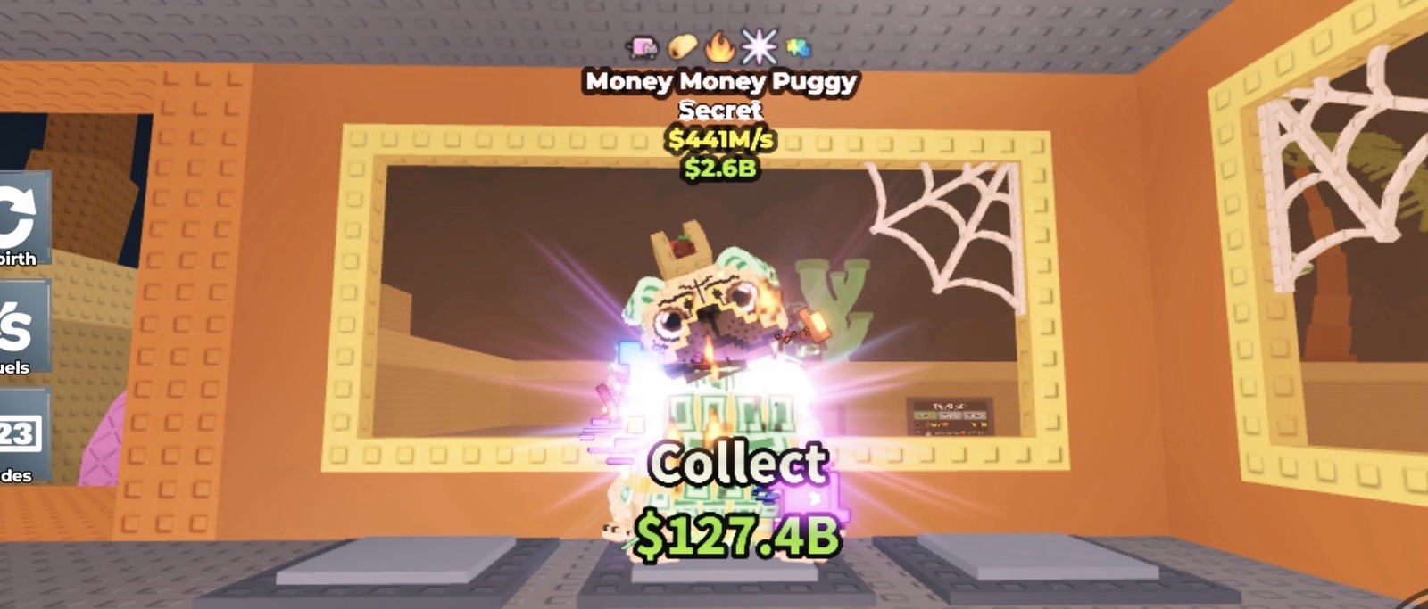 Money Money Puggy Steal a Brainrot 441m/s Secret Fast Shipping
