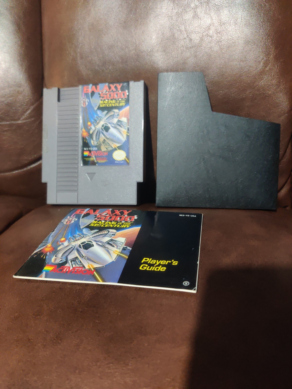 Galaxy 5000 Racing NES Nintendo NES Cartridge And Manual