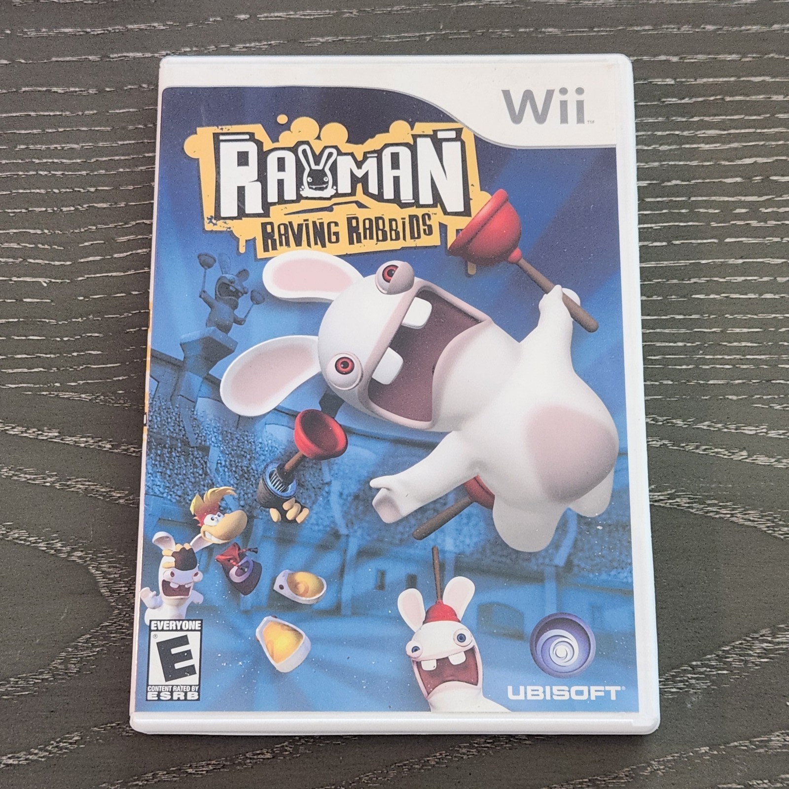 Rayman Raving Rabbids (Nintendo Wii, 2006) CIB