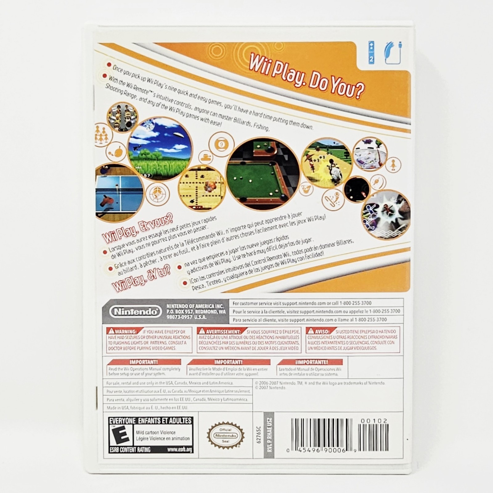 Wii Play – Nintendo Wii – Complete CIB – Ships FAST