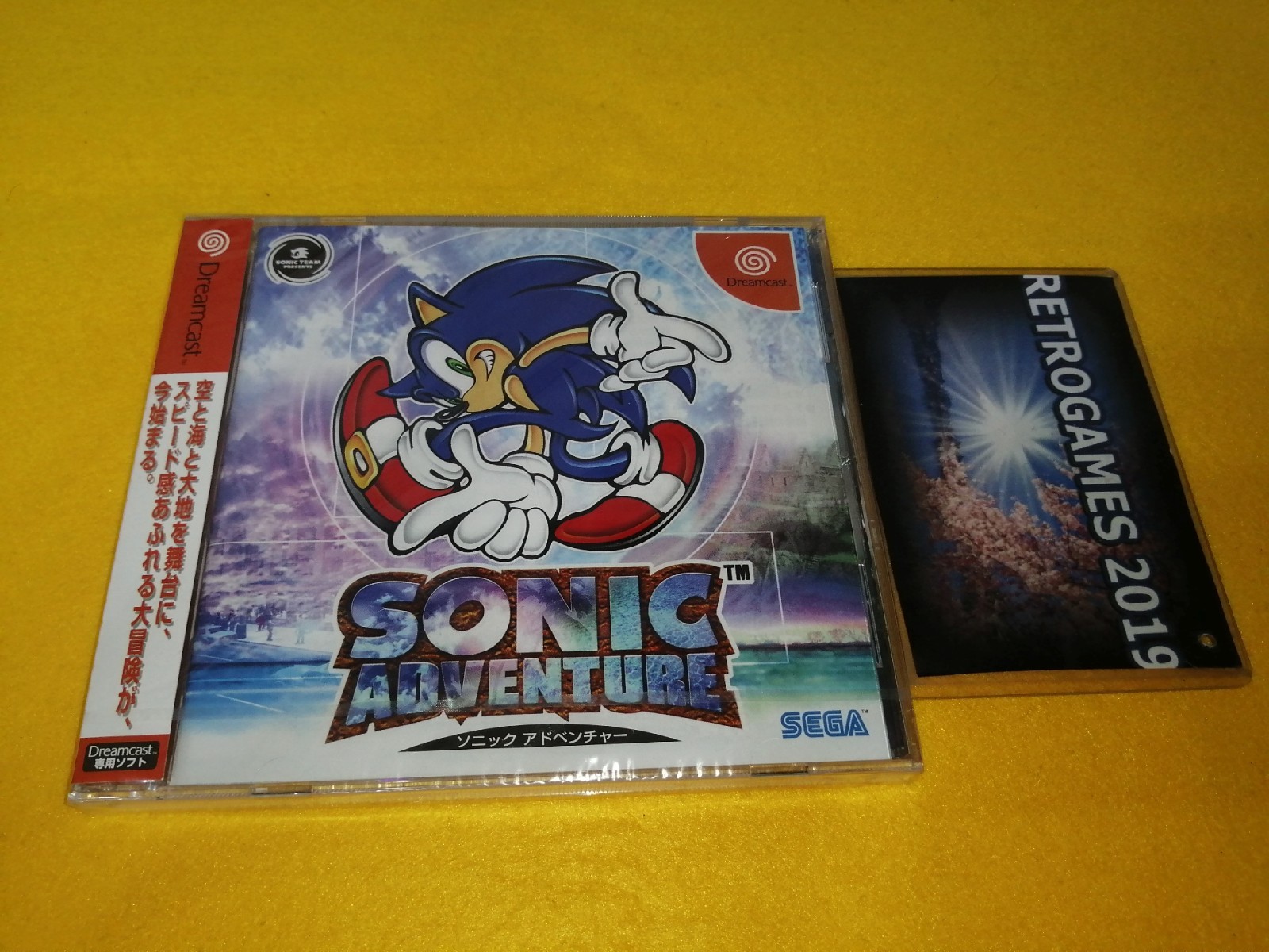SONIC ADVENTURE SEGA DREAMCAST NEW NOT USED