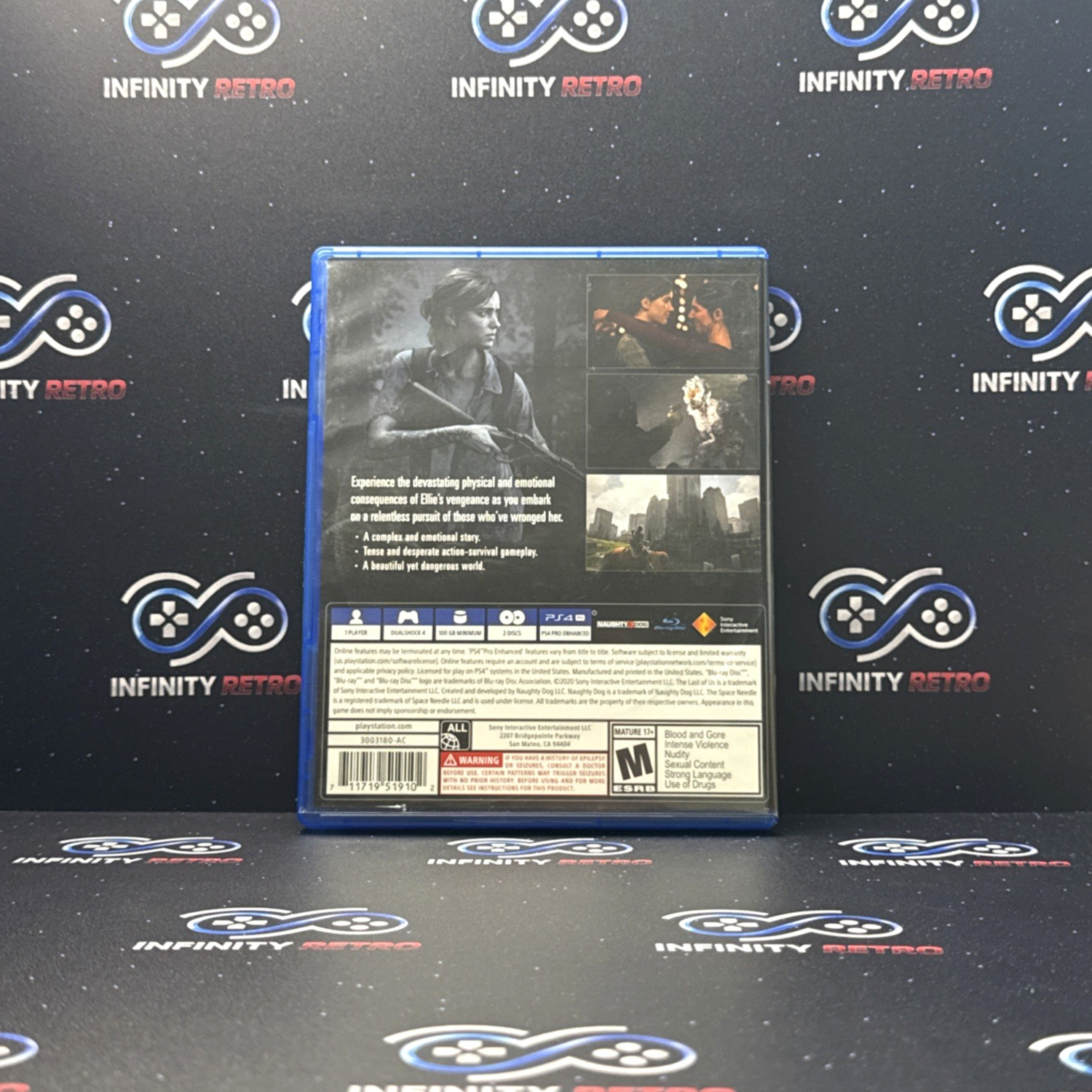 The Last of Us Part II Sony PlayStation 4 PS4 CIB Complete Refurbished & Tested