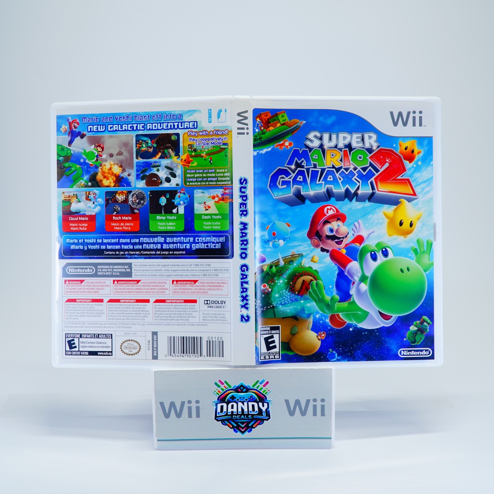 Super Mario Galaxy 2 CIB W/ Manual – Wii