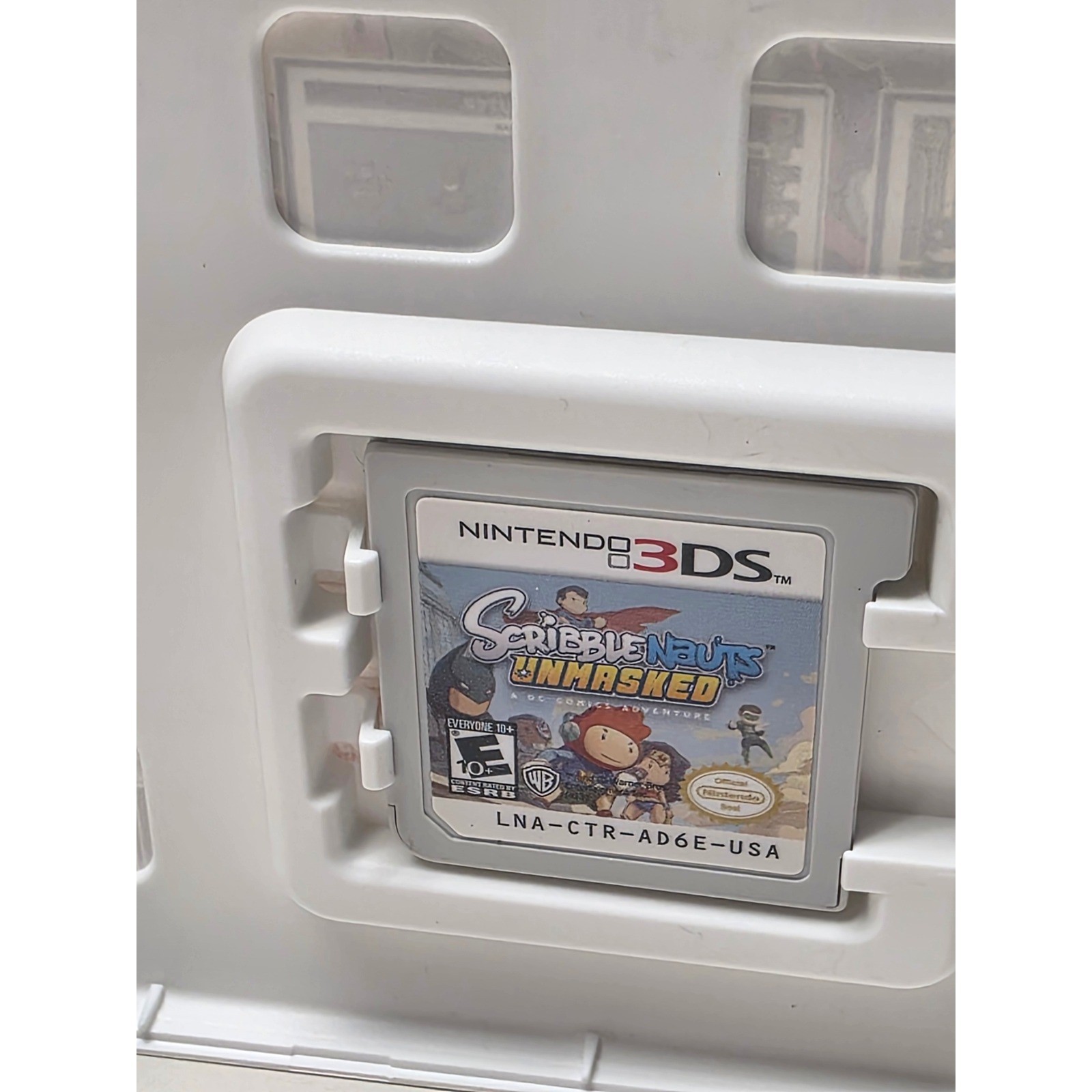 Scribblenauts Unmasked A DC Comics Adventure Nintendo 3DS WB Batman Superman