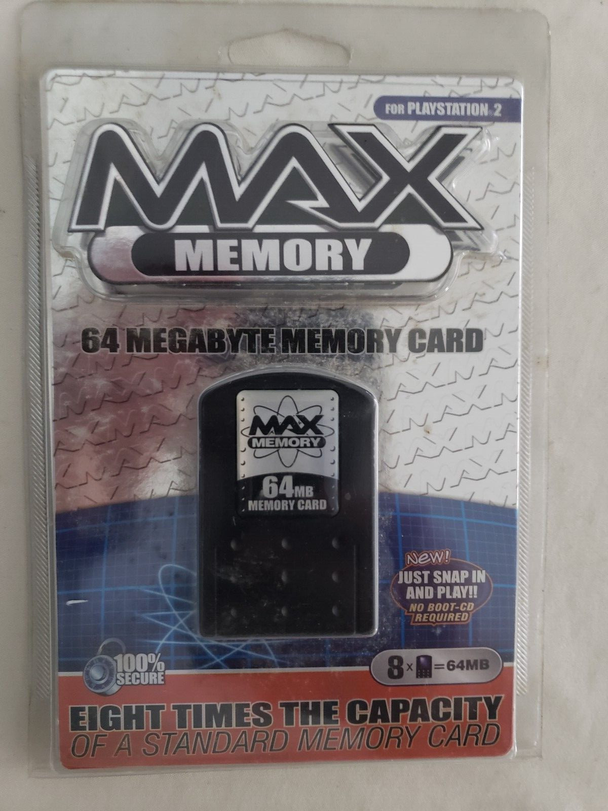 Max Memory 64 Mb (Playstation 2 ps2) NEW SEALED