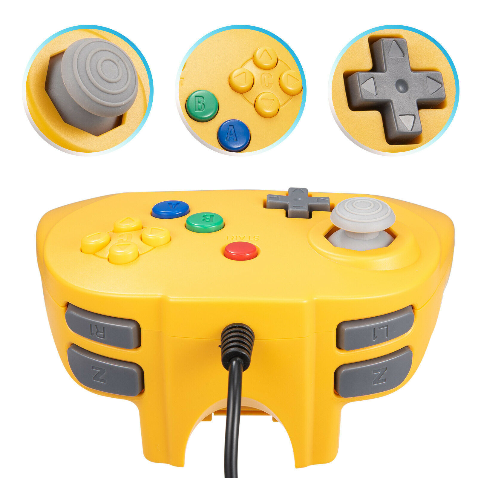 For Nintendo 64 N64 Controller Retro Game Gamepad Joysticks FREE POST!🎮