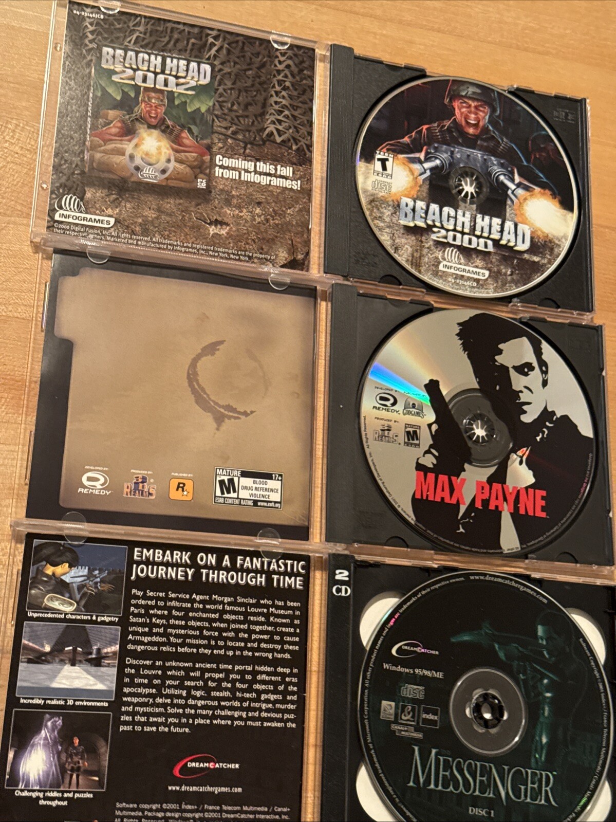 Vintage 90’s 2000s Y2K Lot of 10 PC Computer Games, CD-ROM War Battle Windows 95