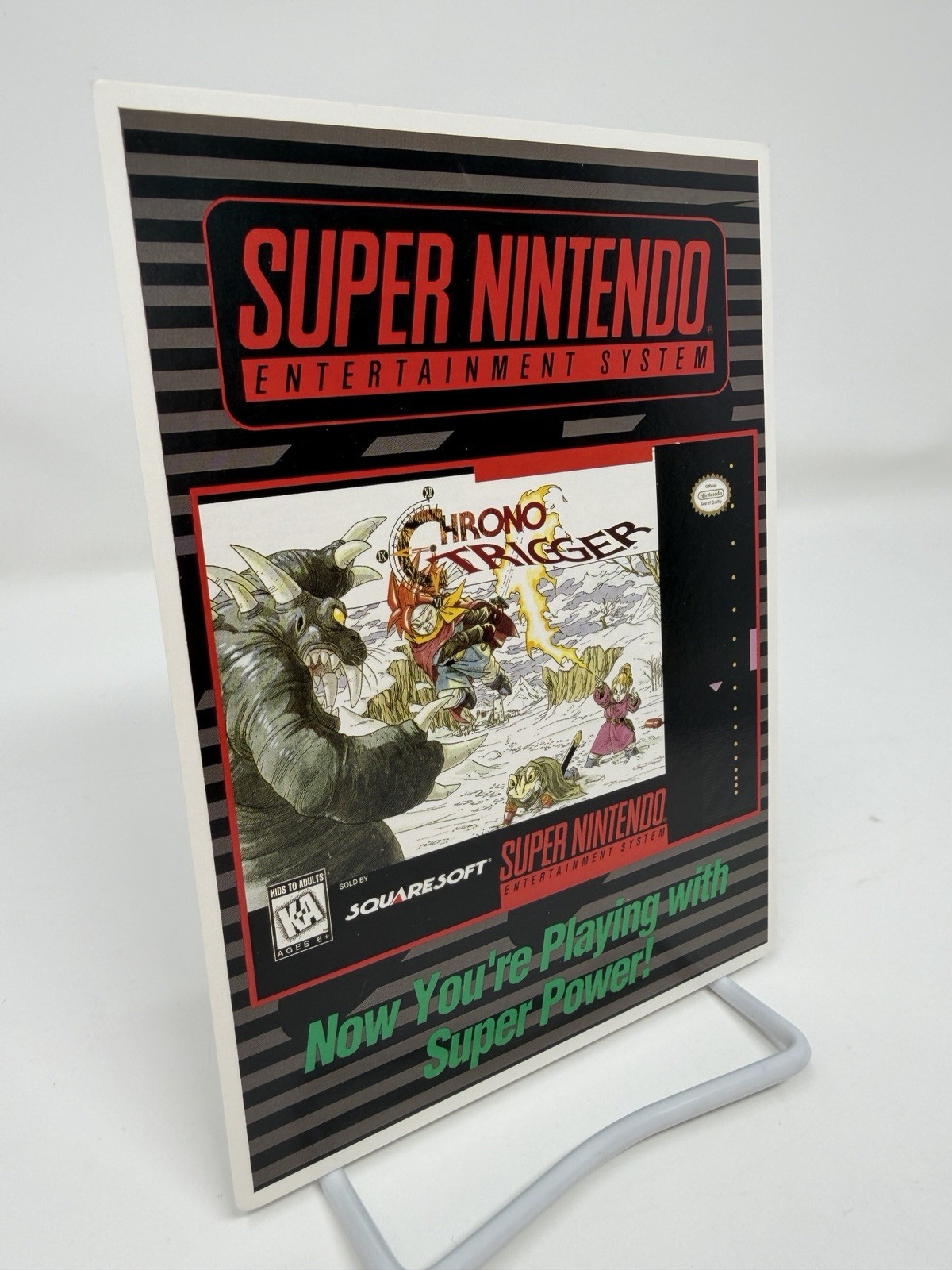 Chrono Trigger (SNES/Super Nintendo) VIDPro Card – SNES – Holy Grail – RARE