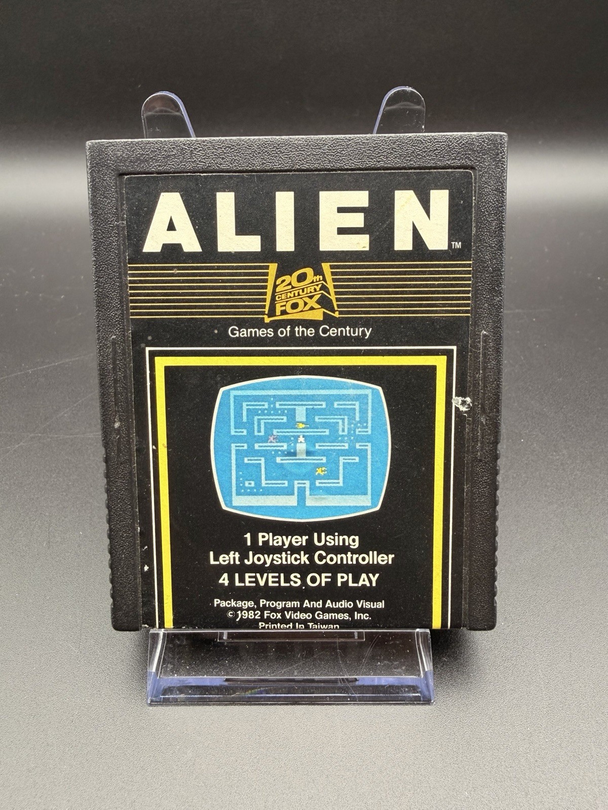 1982 Alien 20th Century Fox Atari 2600 Video Game Cartridge Tested Working