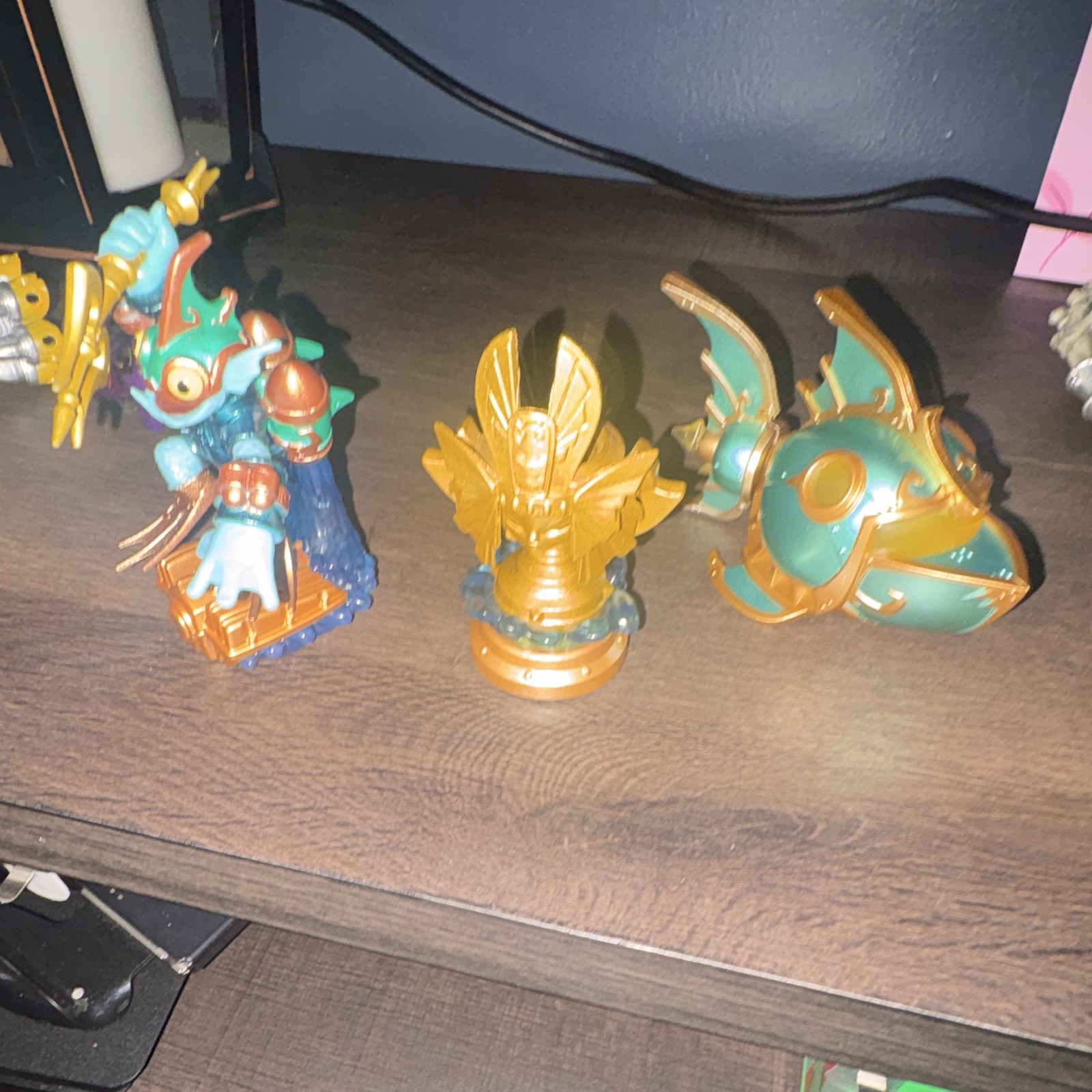 Skylanders superchargers deep dive gill grunt, reef ripper, and sea trophy lot