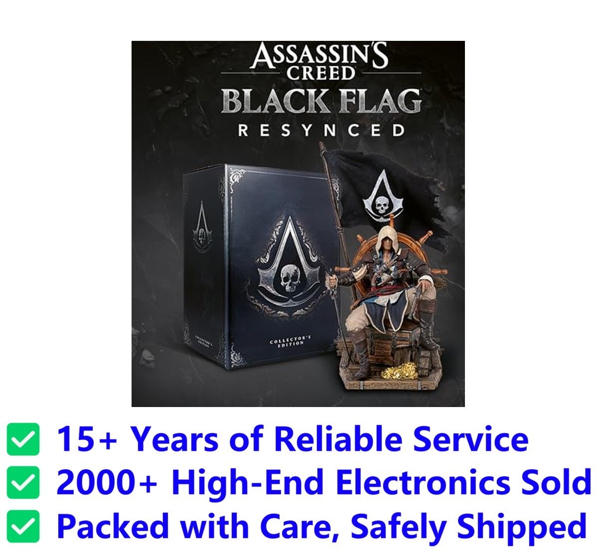IN HAND Assassin’s Creed Black Flag Resynced Collector’s Edition PS5