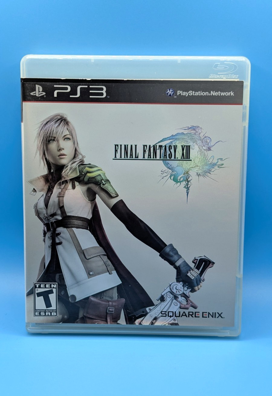 Final Fantasy XIII +Guide XIII-2 Novella Edition XIII-3 Returns PS3 Complete Set