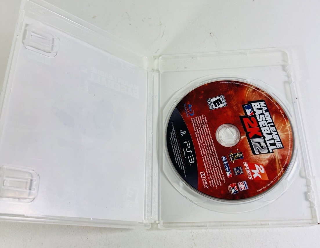 Major League Baseball 2K12 (Sony PlayStation 3, 2012) Case And Disc ML431