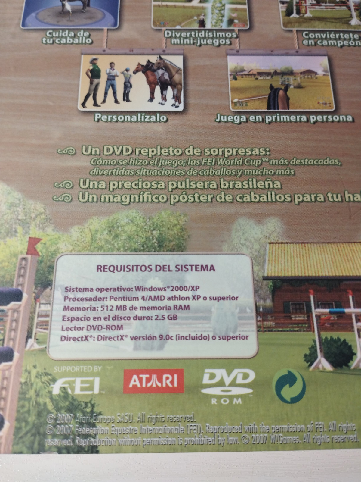 My Horse & Me Limited Edition ATARI – PC DVD-ROM Game Spain Edition