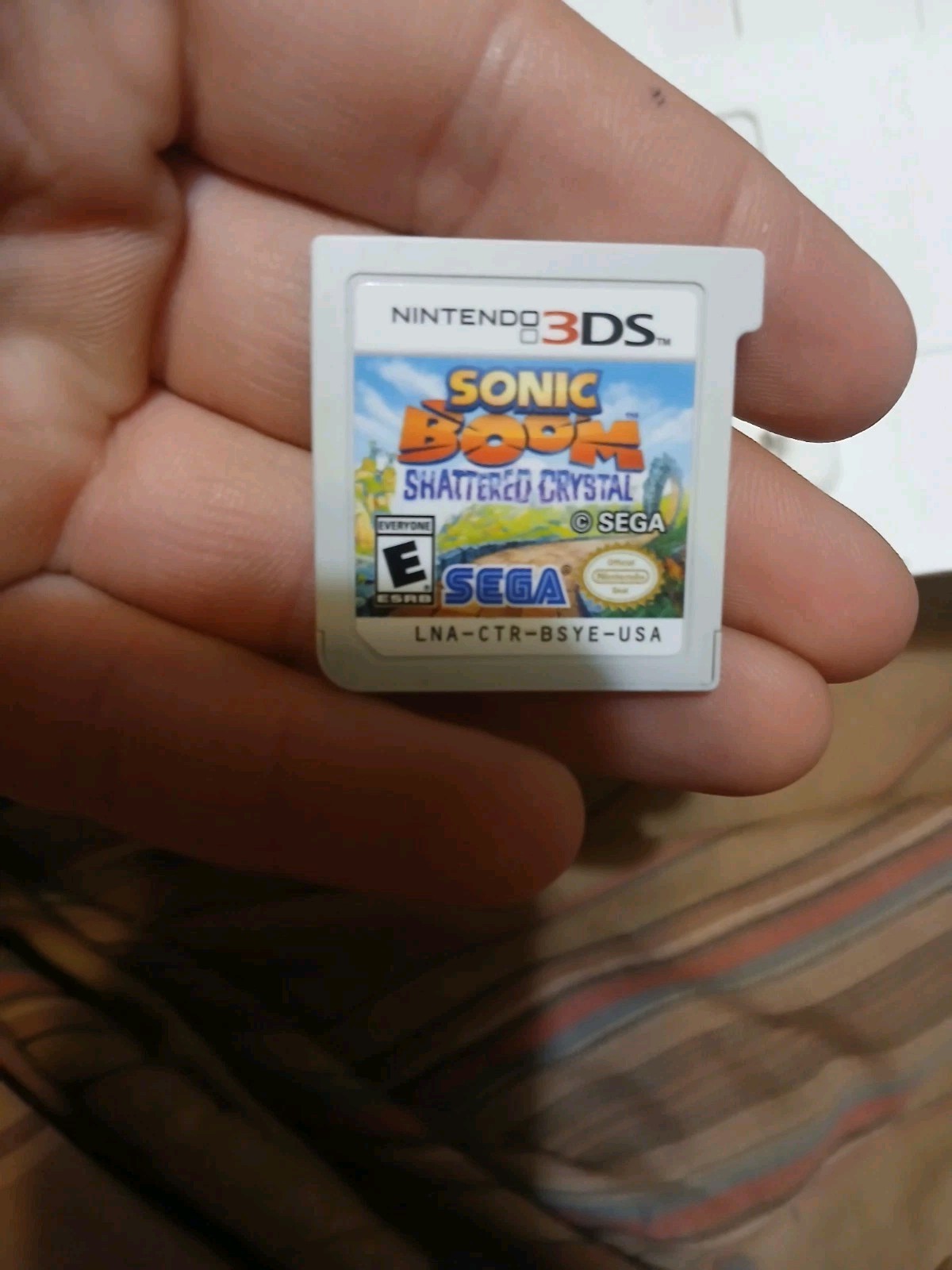 Authentic & Tested Sonic Boom: Shattered Crystal (Nintendo 3DS, 2014), Cib, Read