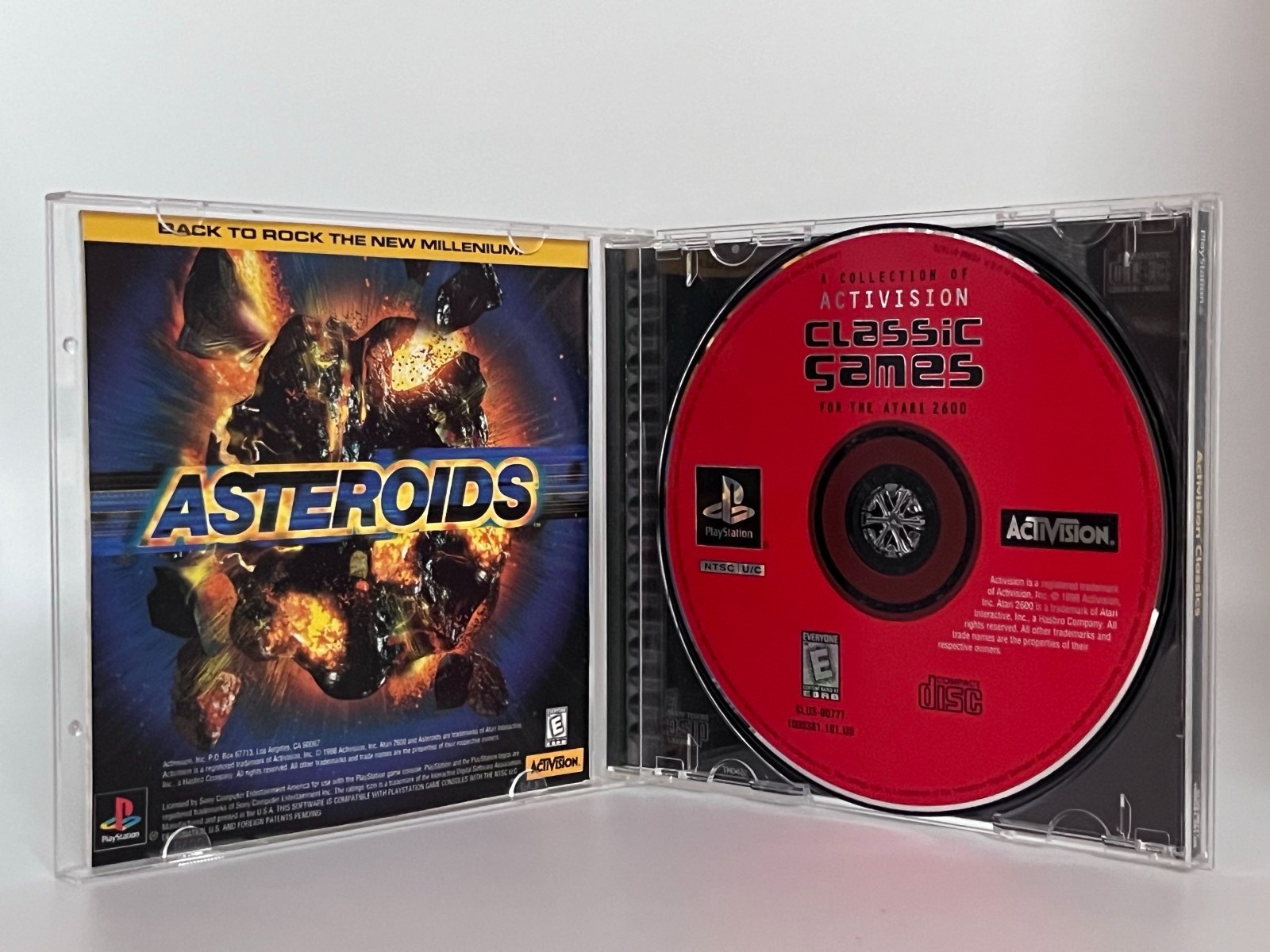 Activision Classics (Sony PlayStation 1, 1998) *CIB w/ Reg Card Tested & Working