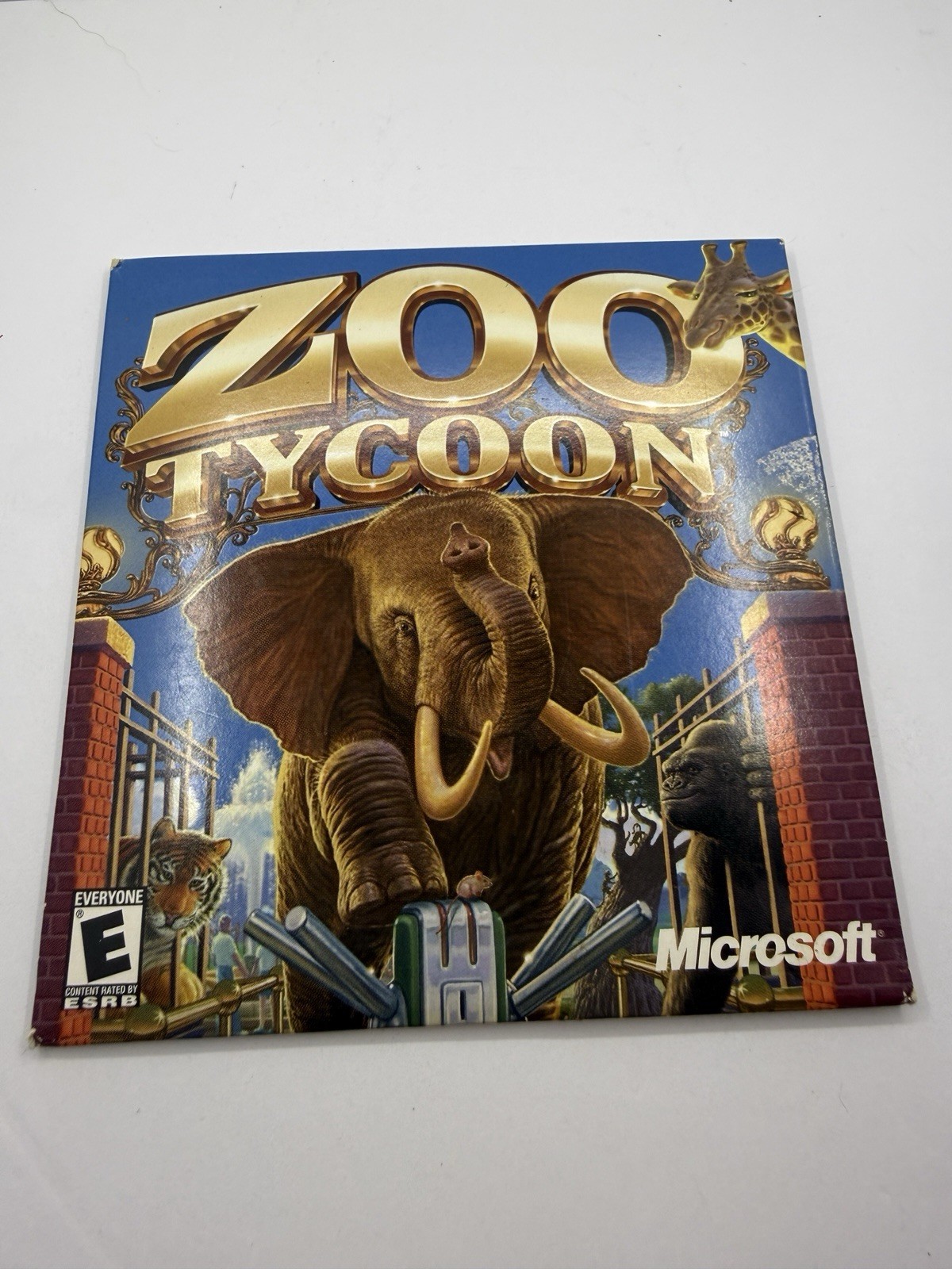 Microsoft Zoo Tycoon PC Game – Used – Good Condition