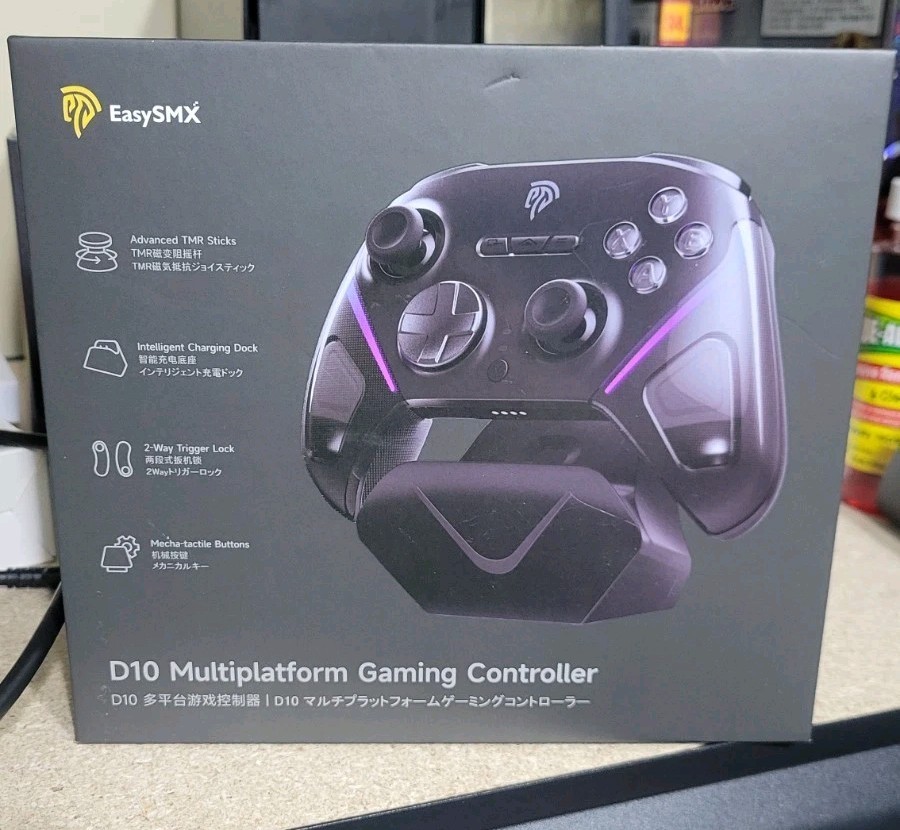 EasySMX D10 Multiplatform Gaming Controller PC Switch iOS Android Wireless Dock
