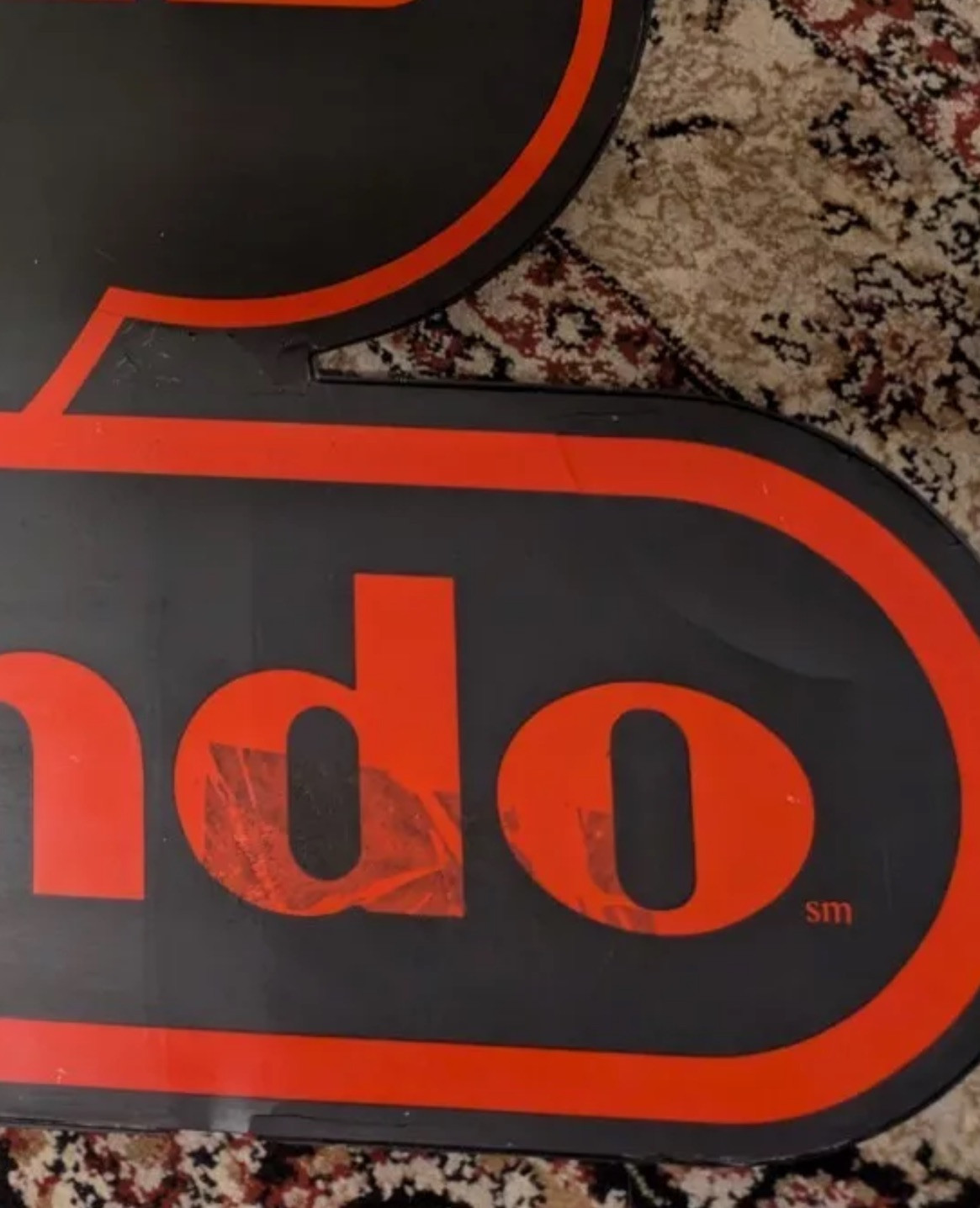 Nintendo NES World of Nintendo Display Sign Promotional Promo SNES Standee Mario