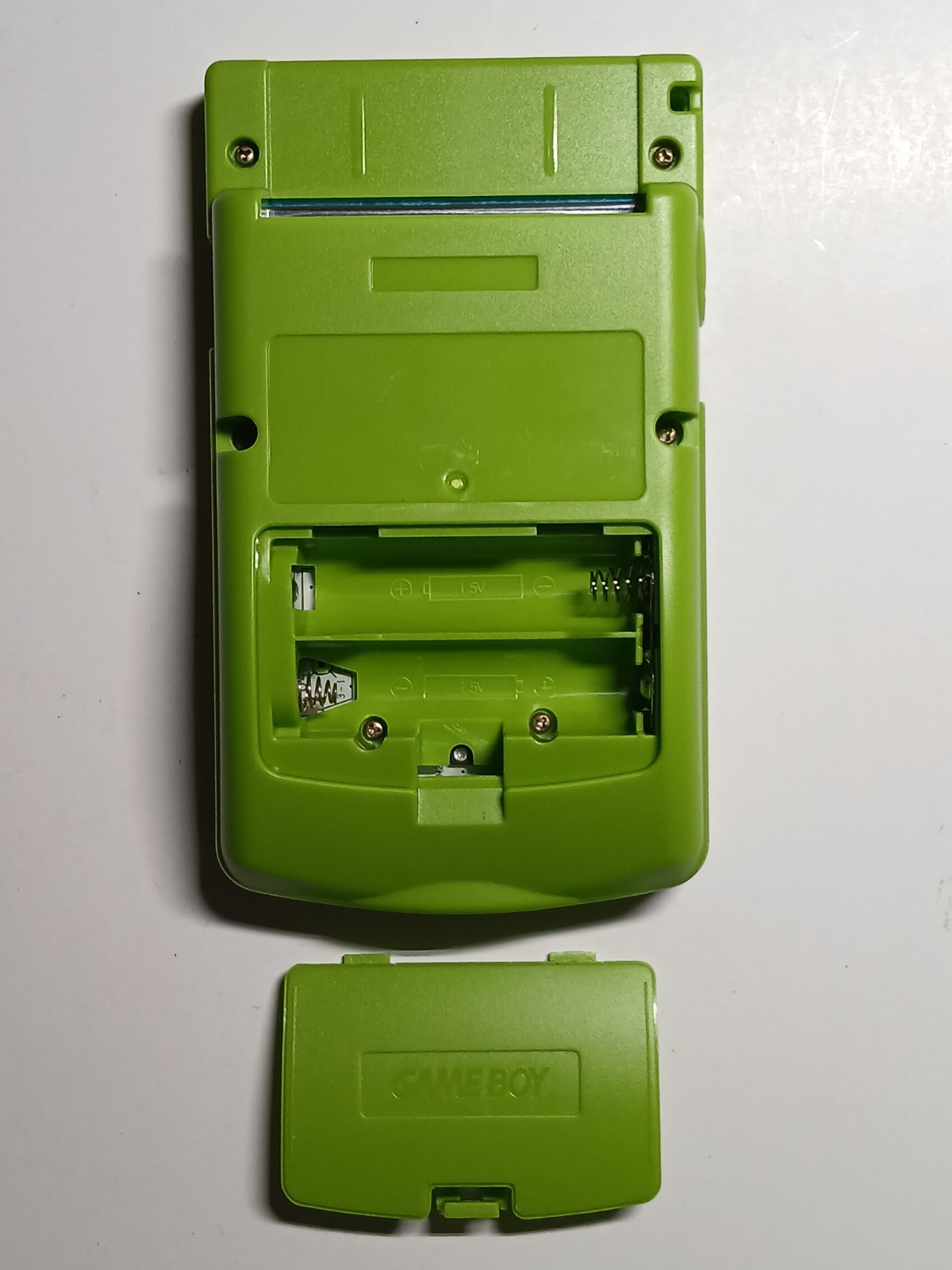Nintendo Game Boy Color Lime GBC CGB-001 Tested & Working NEW LENS