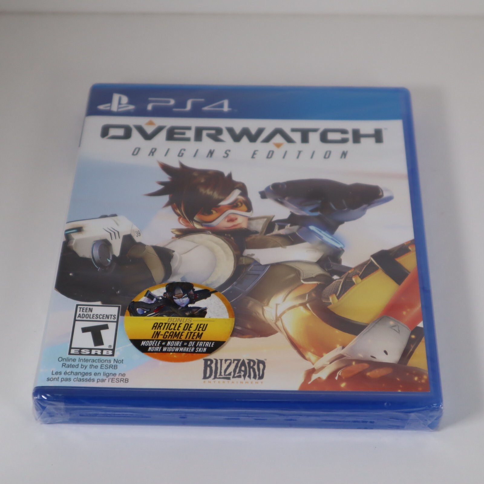Overwatch Origins Edition PS4 w/ Noire Widowmaker Skin SEALED