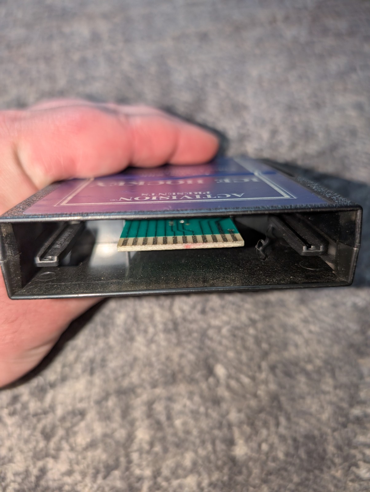 Atari 2600 Ice Hockey (1981) W/ Manual? Tested & Working! Free Shipping!